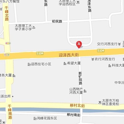山西太原雅思考点地图