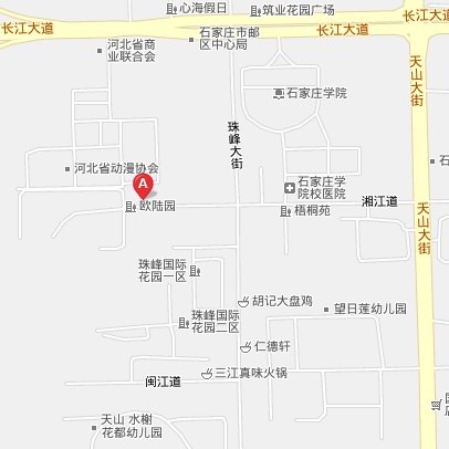 河北石家庄雅思考点地图