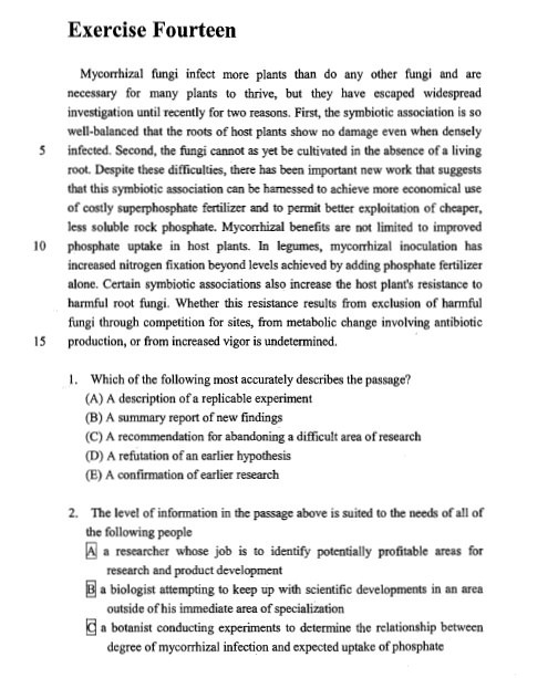 新GRE绿皮阅读练习14