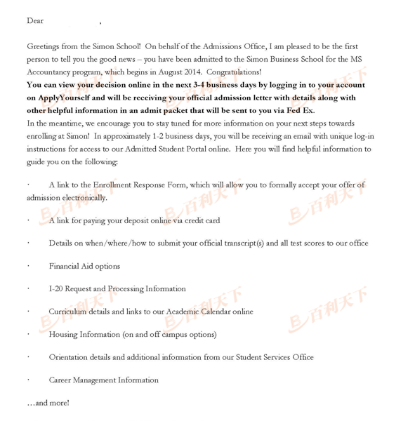 罗彻斯特大学会计专业硕士