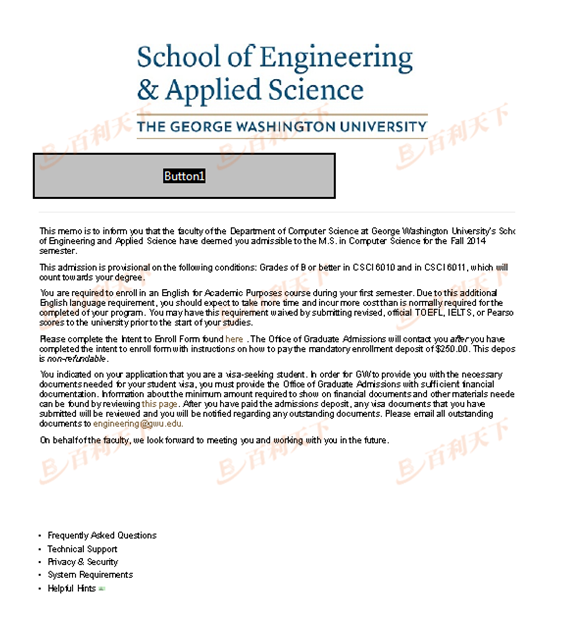 乔治华盛顿大学信息技术管理专业