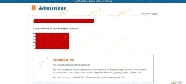 伊利诺伊大学厄巴纳-香槟分校传播学专业offer