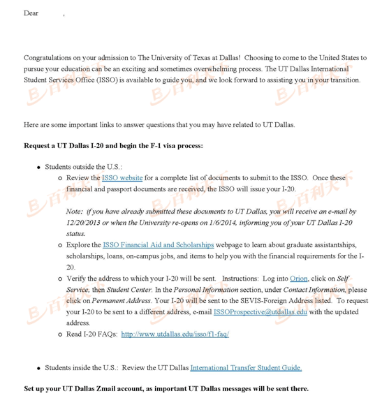 德州达拉斯大学 MIS专业硕士