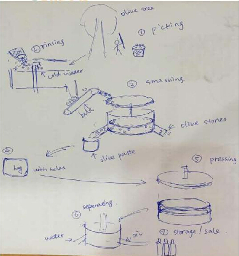 流程图:橄榄油的制作 流程图:橄榄油的制作