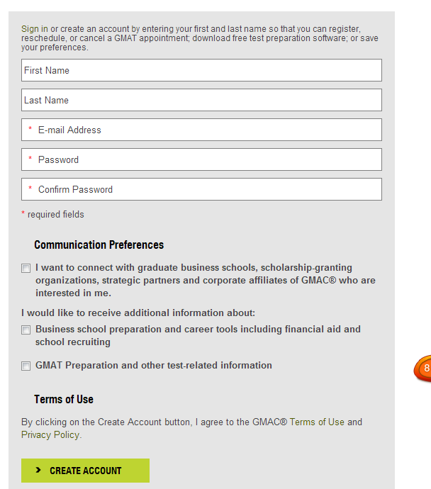 2016GMAT考试网上报名流程