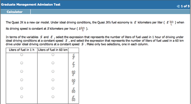 GMAT考试改革新题型3