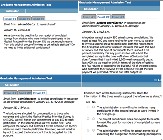 GMAT考试改革新题型4