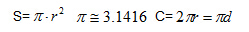 圆的公式